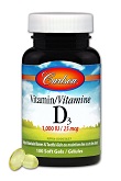 Vitamin D3 (1000 IU, 250 soft gels)